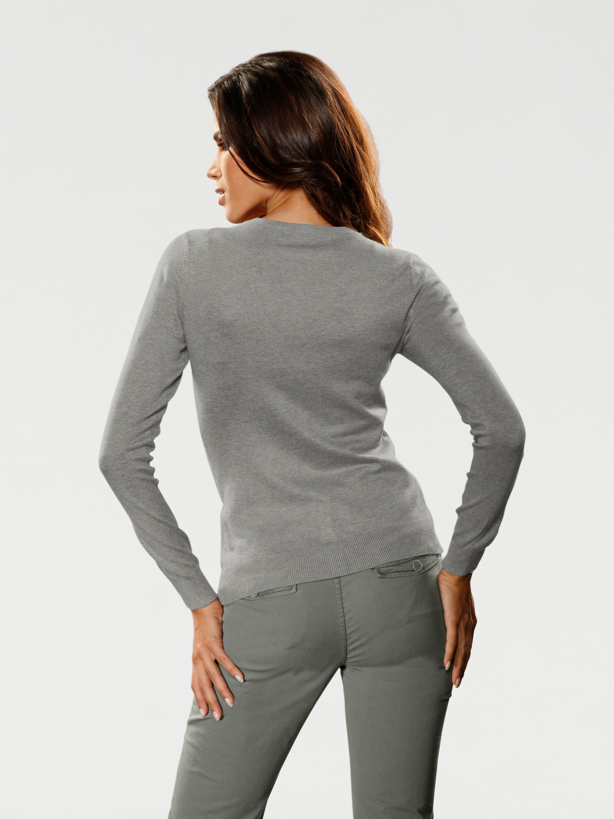 Feinstrickjacke