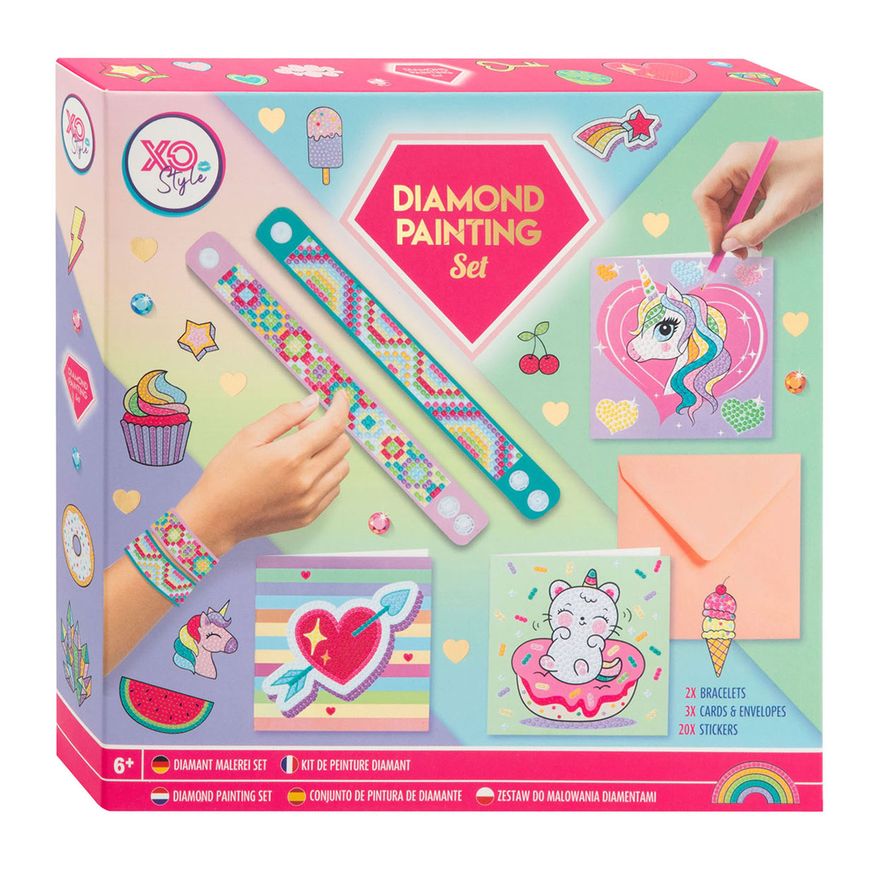 Diamond Painting Set, 28dlg.