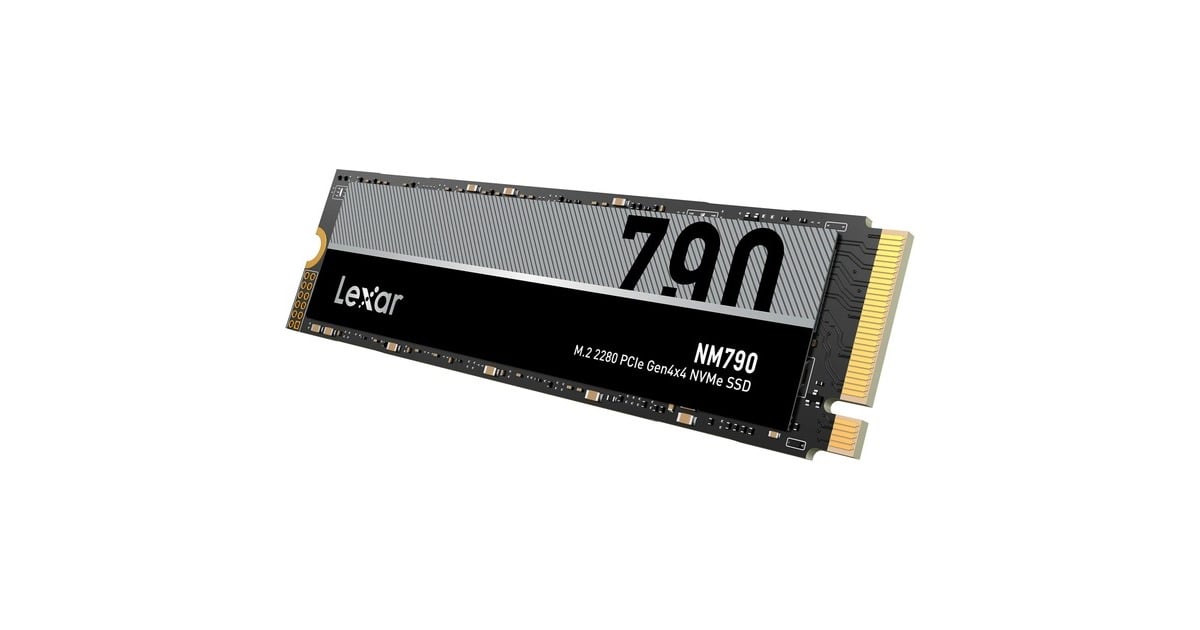 LexarNM790 2 TB SSD  (PCIe 4.0 x4, NVMe 1.4, M.2 2280)