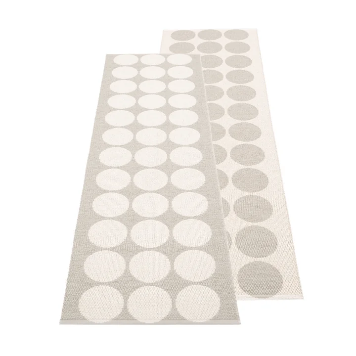 pappelina - Hugo Teppich, 70 x 240 cm, linen / vanilla