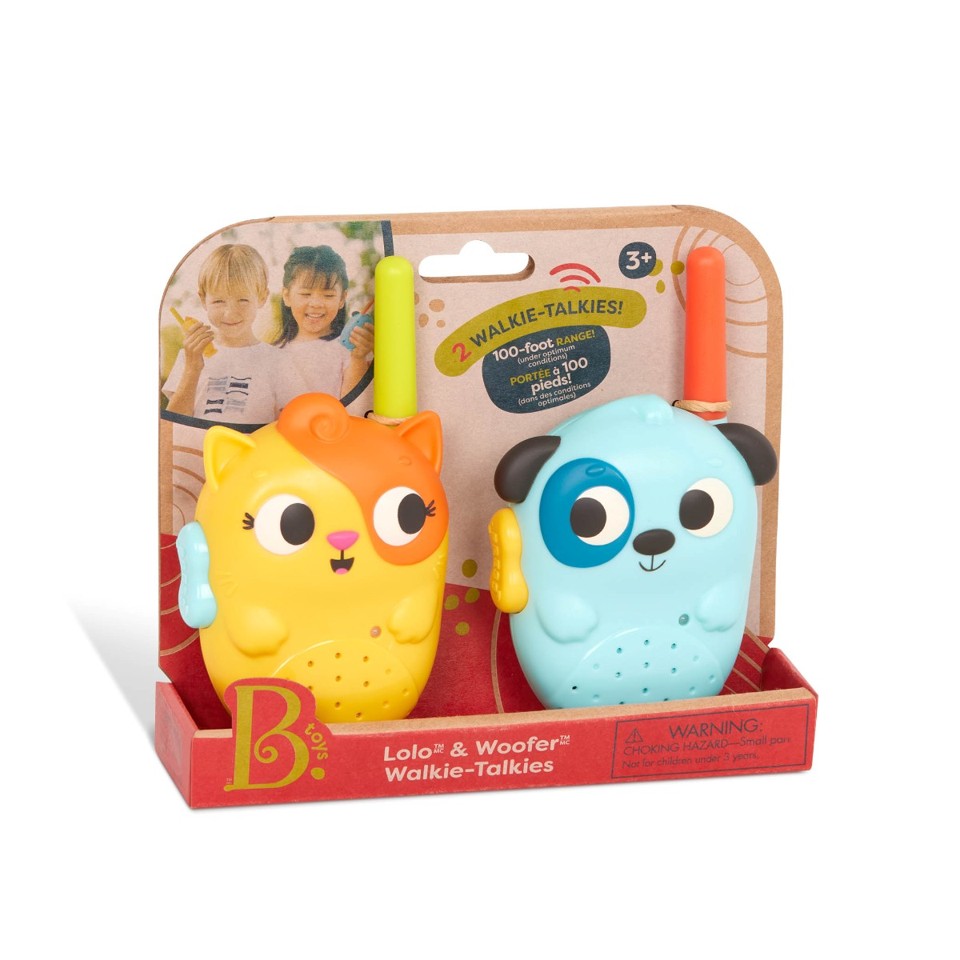 B Toys - Lolo & Woofer Walkie-Talkies