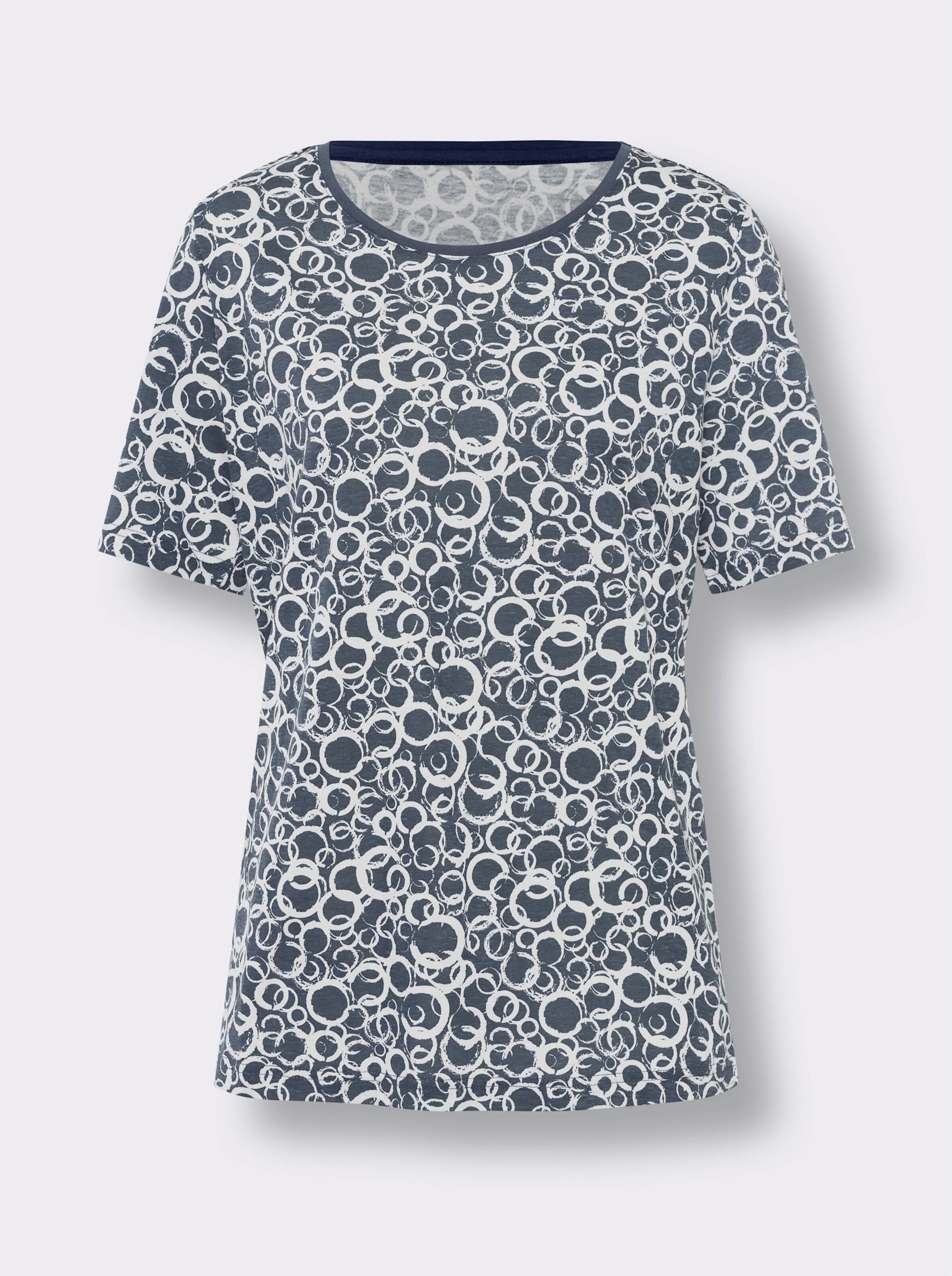 Rundhals-Shirt