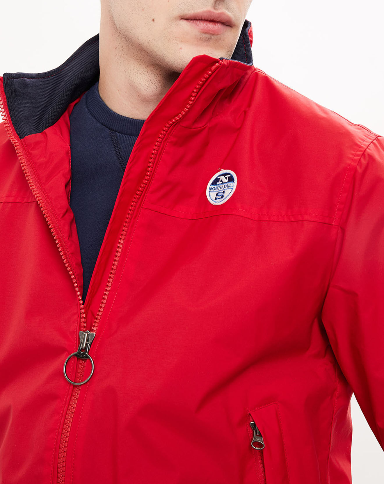 North Sails Blouson coupe-vent Sailor Slim rouge