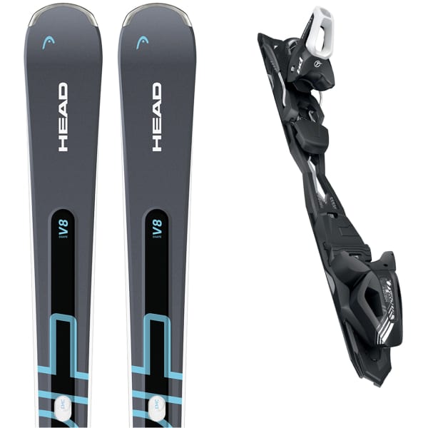Pack ski HEAD SHAPE E-V8 SW AMT-PR + PR 11 GW BRAKE 85 BLACK/BLUE