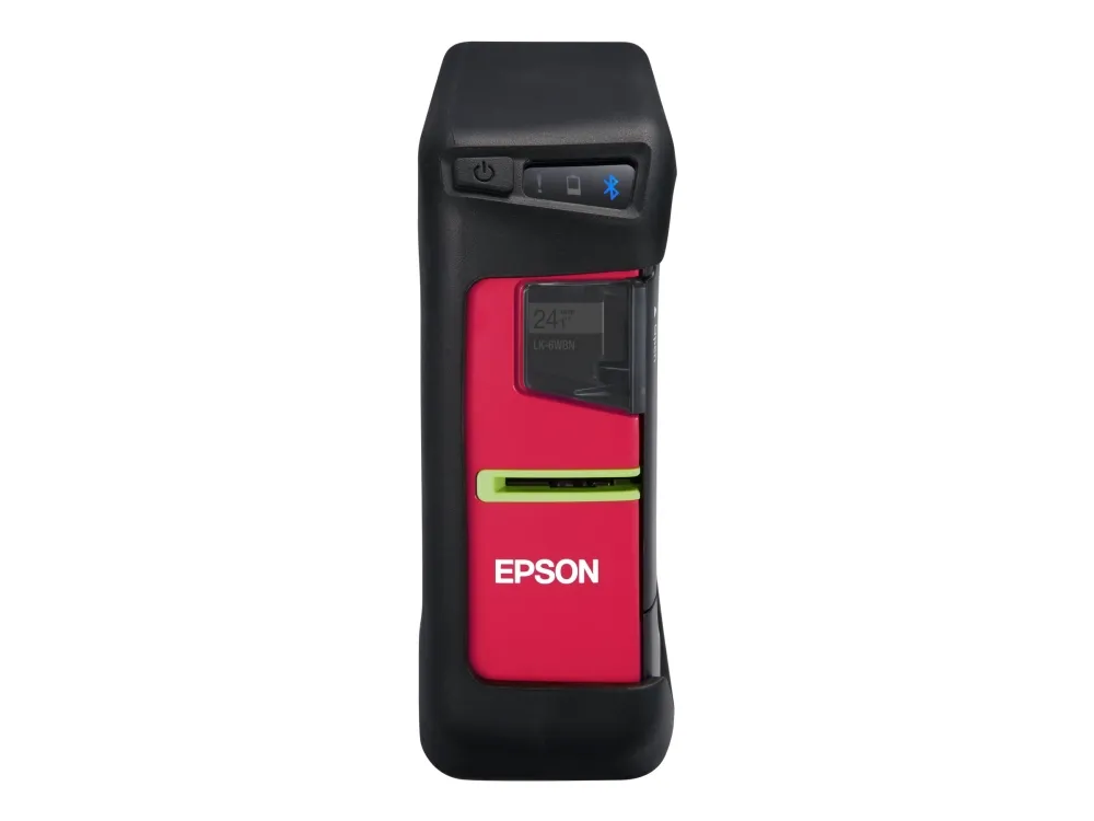 Epson LabelWorks LW-Z710 - Etikettemaskine - S/H - termo transfer - Rulle (2,4 cm) - 180 dpi - op til 15 mm/sek. - USB, Bluetooth - skærer - sort, bleg grå