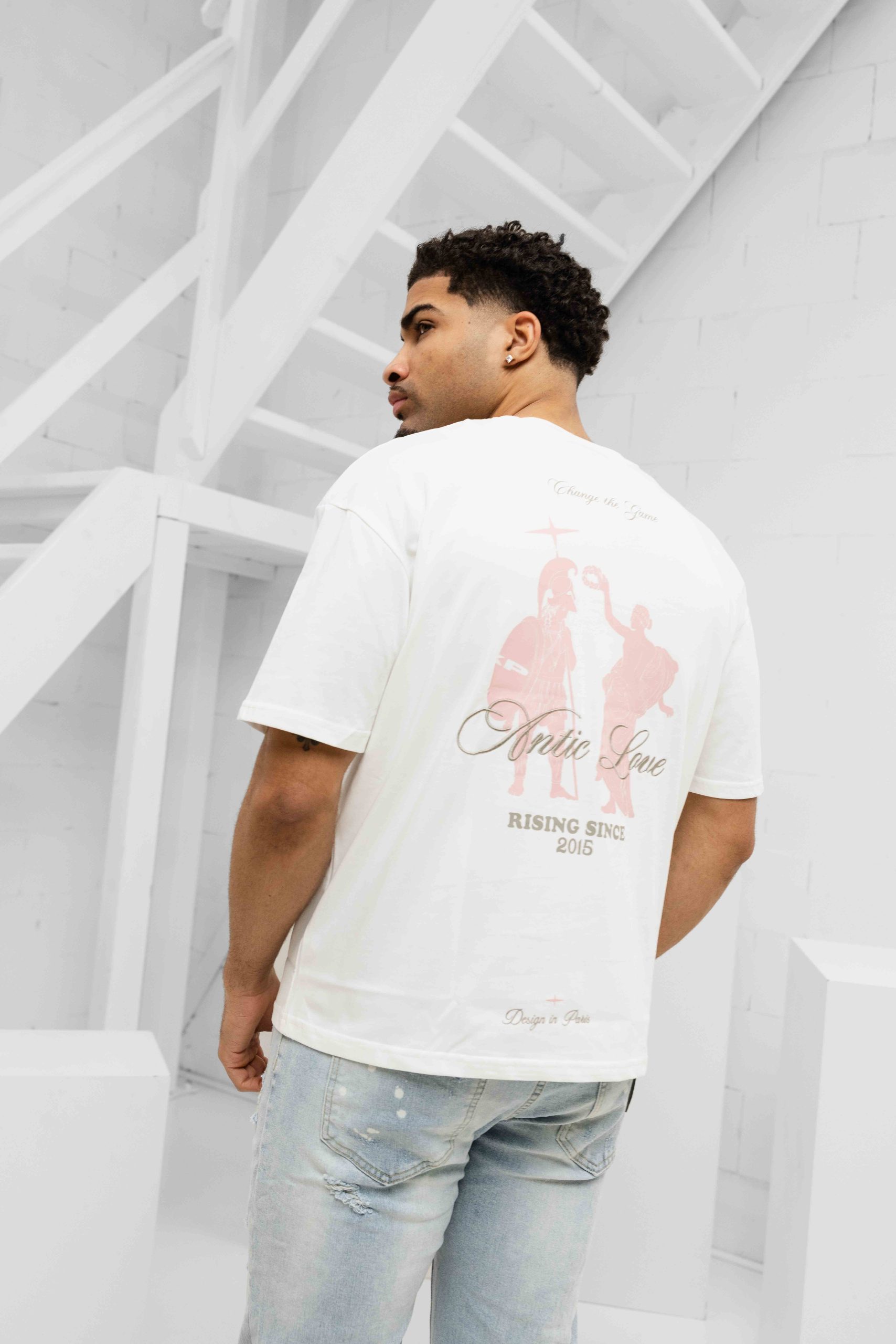 Project X Paris Antic Love T-Shirt Heren Wit