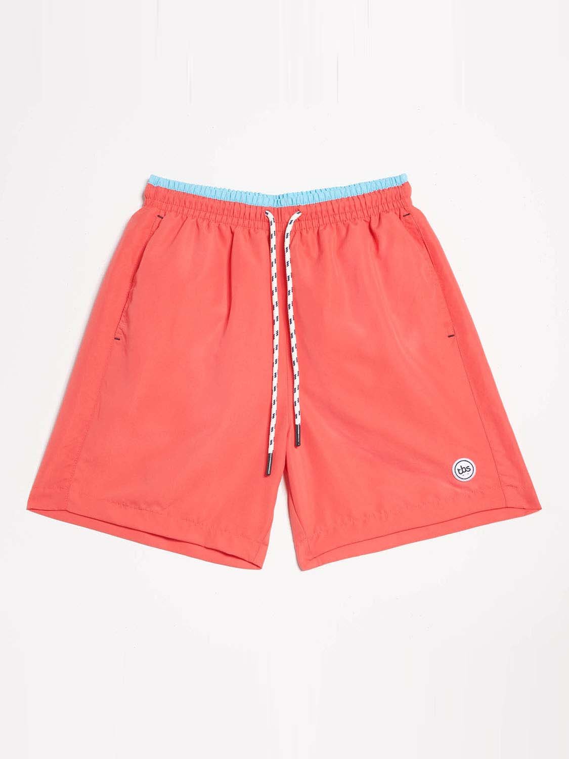Short de bain Recyclé Orange