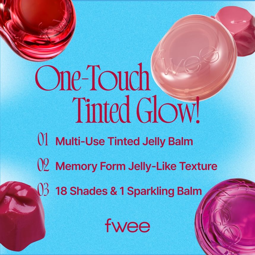 fwee - Jelly Pot Sleutelhangerset - 19 Kleuren