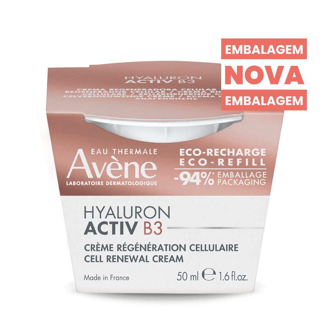 AVENE  Hyaluron Activ B3 Creme de Dia Antienvelhecimento - Recarga - 50ml