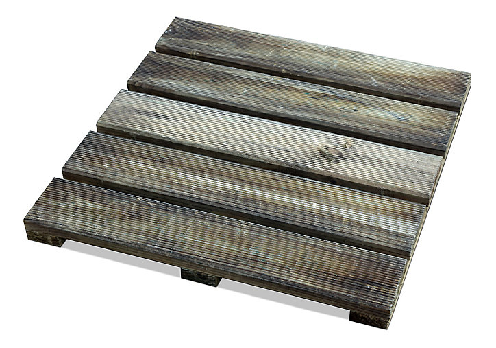 Dalle de terrasse pin vert Brantas Blooma 50 x 50 cm