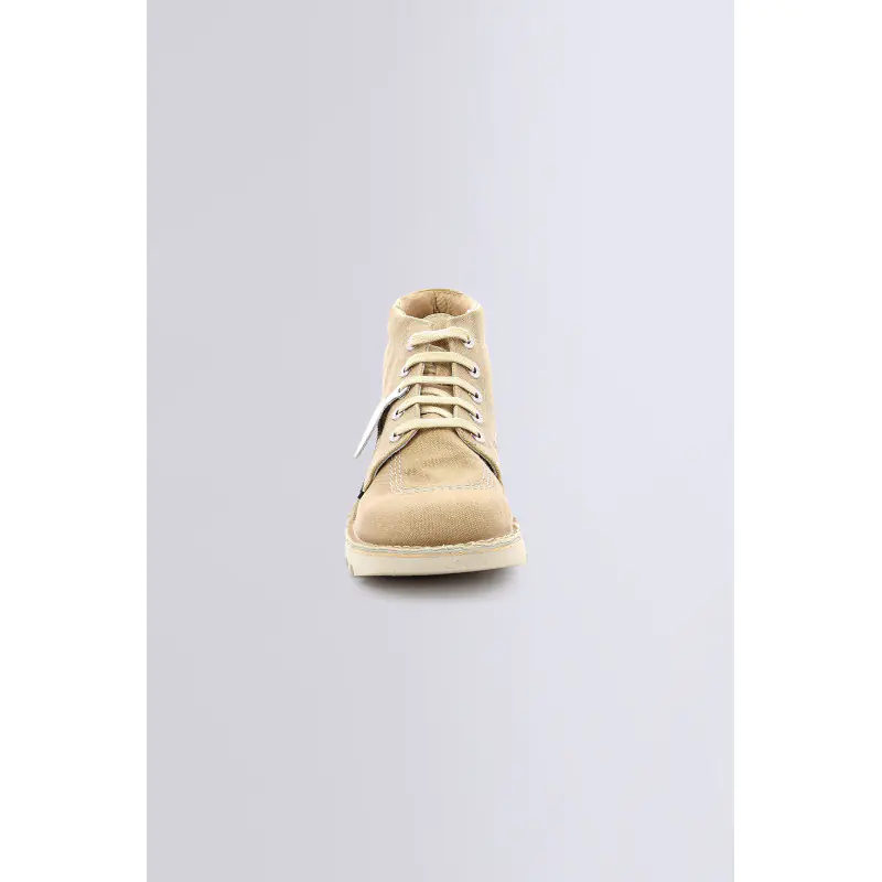 KICK HI BEIGE CLAIR BOTTINES Textile Homme