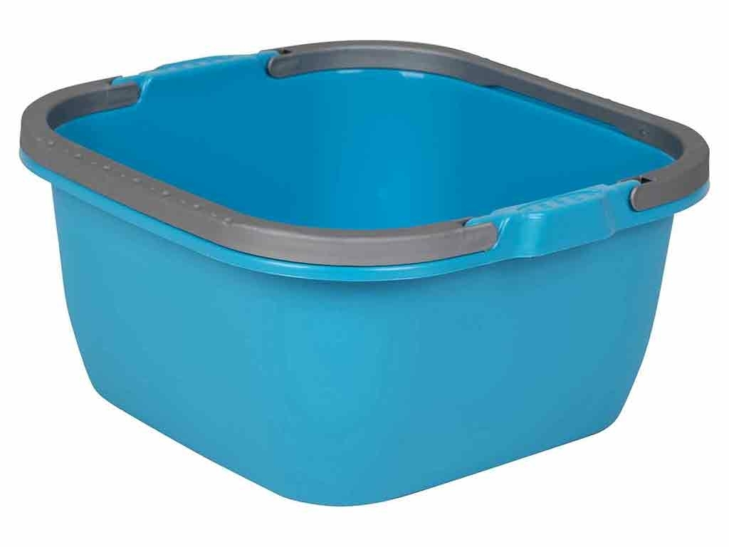 Bo-Camp 13 liter afwasbak met hengsel - Blue