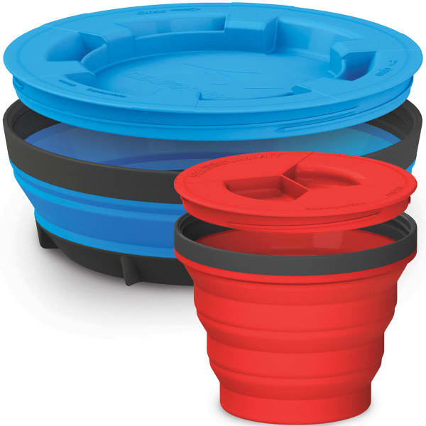 Vaisselle randonnée SEA TO SUMMIT X-SEAL GO SET LARGE ROYAL BLUE