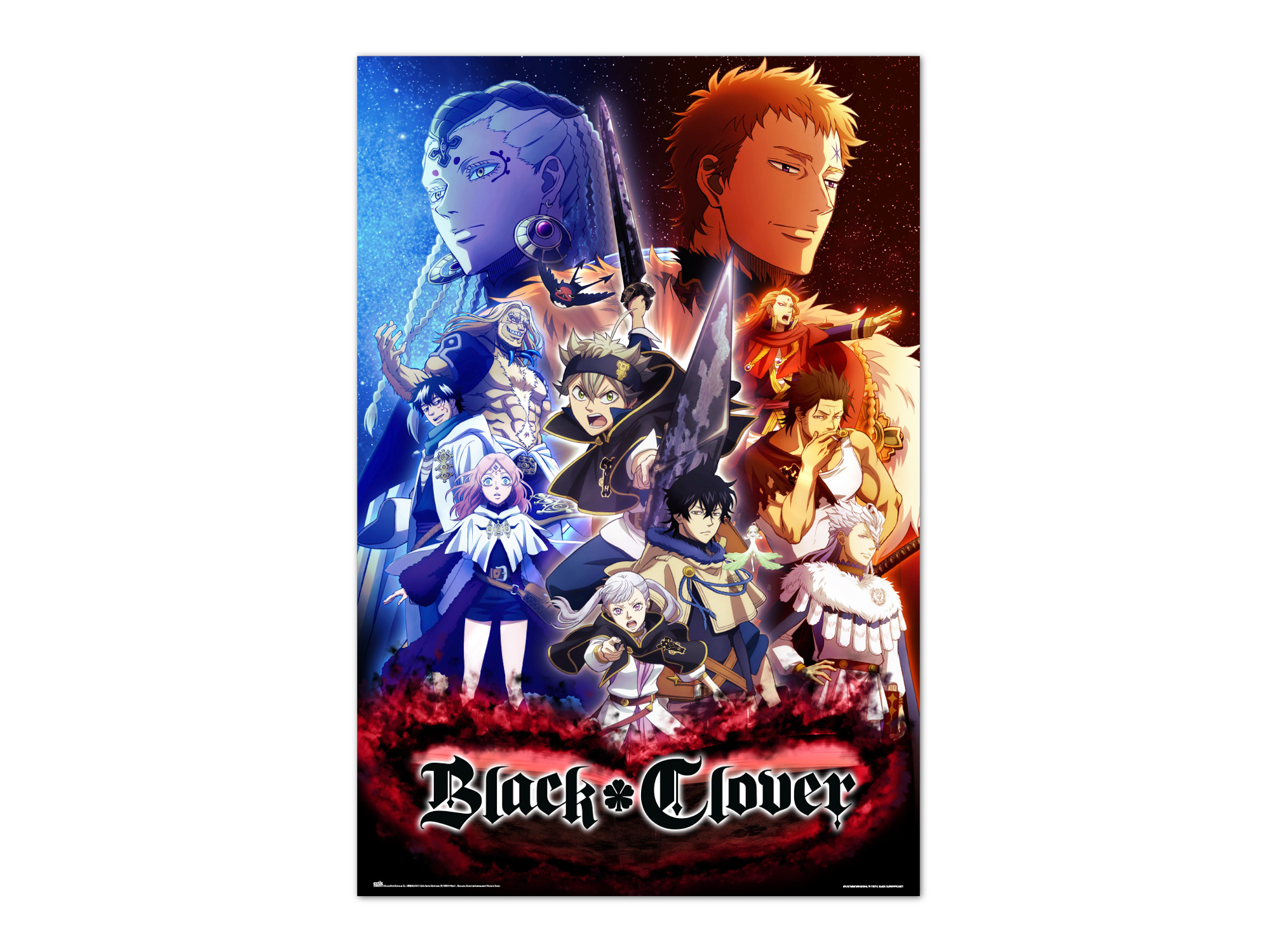 POSTER BLACK CLOVER ALL ERIK