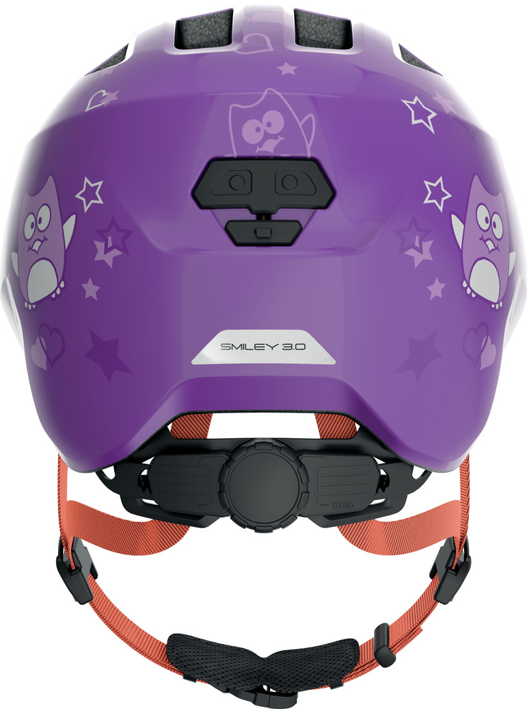 Abus Smiley 3.0 Cykelhjelm til Børn Purple Star