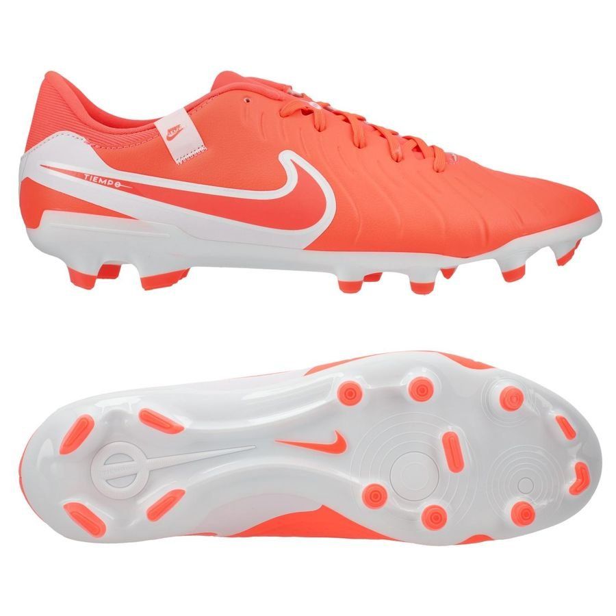 Nike Tiempo Legend 10 Academy MG Mad Energy - Hot Lava/Blanc