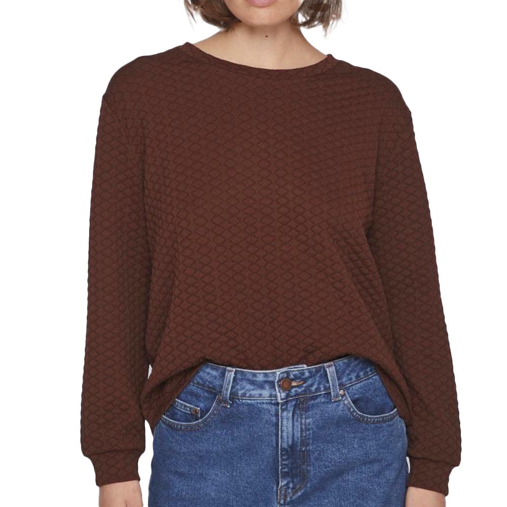 Vila Pull Marron Femme Vila Tructia