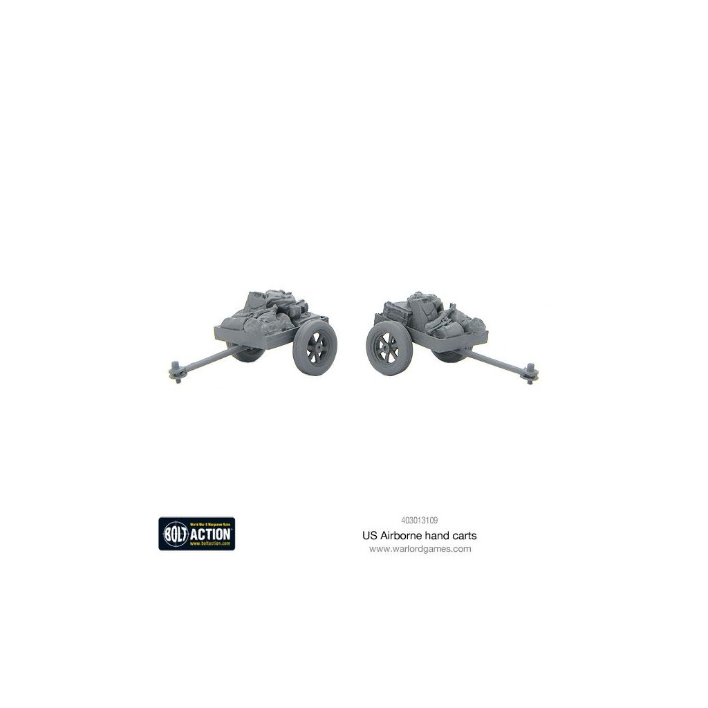 Bolt Action - US Airborne Hand Carts