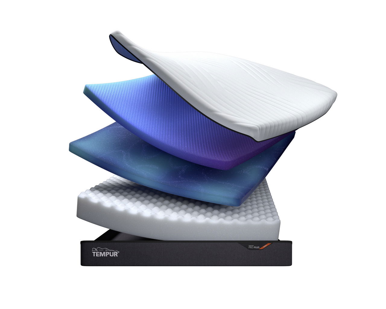 Tempur Viscoschaummatratze PRO PLUS COOLQUILT