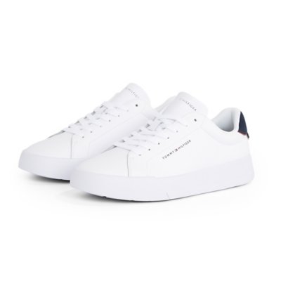Sneakers homme Th Court Lth Detail Ess TOMMY HILFIGER