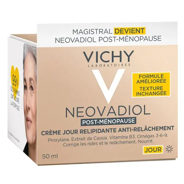 Kit de Presente Vichy Neovadiol para o Protocolo Pós-Menopausa: Creme Repositor de Lipídios 50ml + Sérum Neovadiol 5ml Grátis