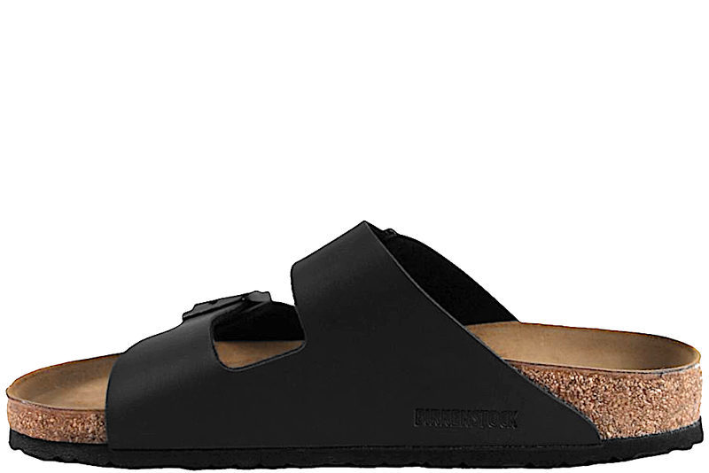 BIRKENSTOCK ARIZONA BS SLIPPERS I SORT BIRKO-FLOR