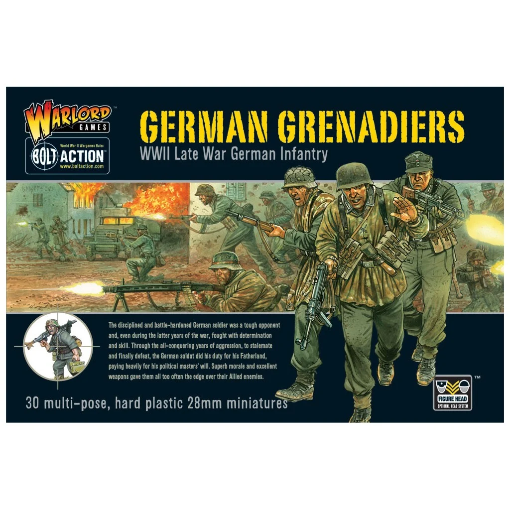 Bolt Action - German Grenadiers (plastic boxe)
