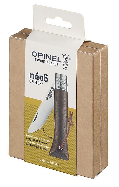 OPINEL - COUTEAU OPTIFLEX N 6 NOYER NOIR