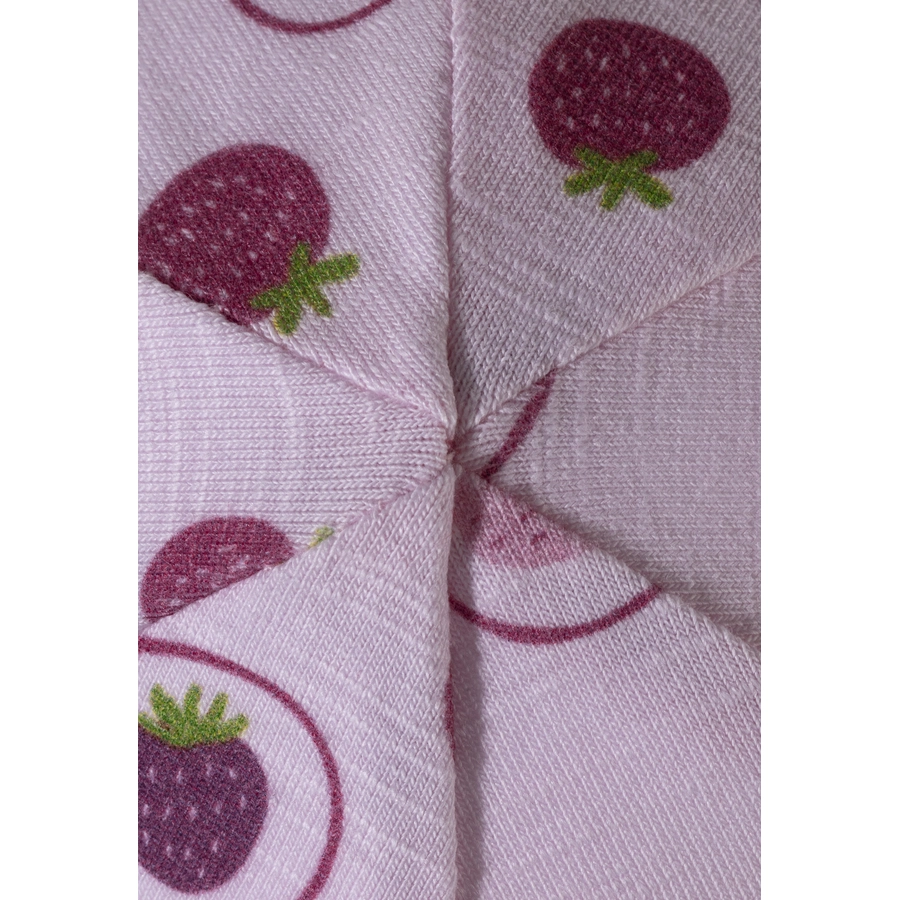 Sterntaler Slouch-Beanie Erdbeeren rosa