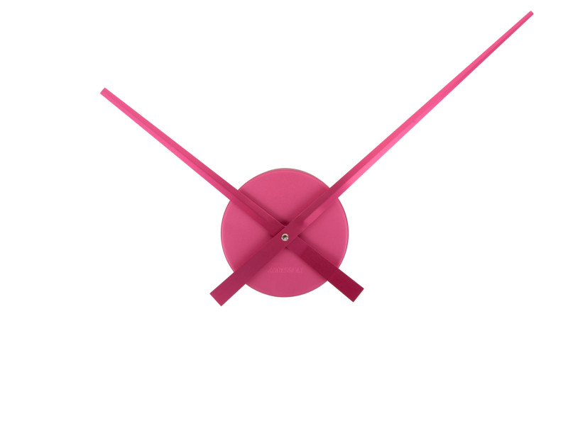 Wall Clock Little Big Time Mini Metallic KA4348DB Metallic dark blue