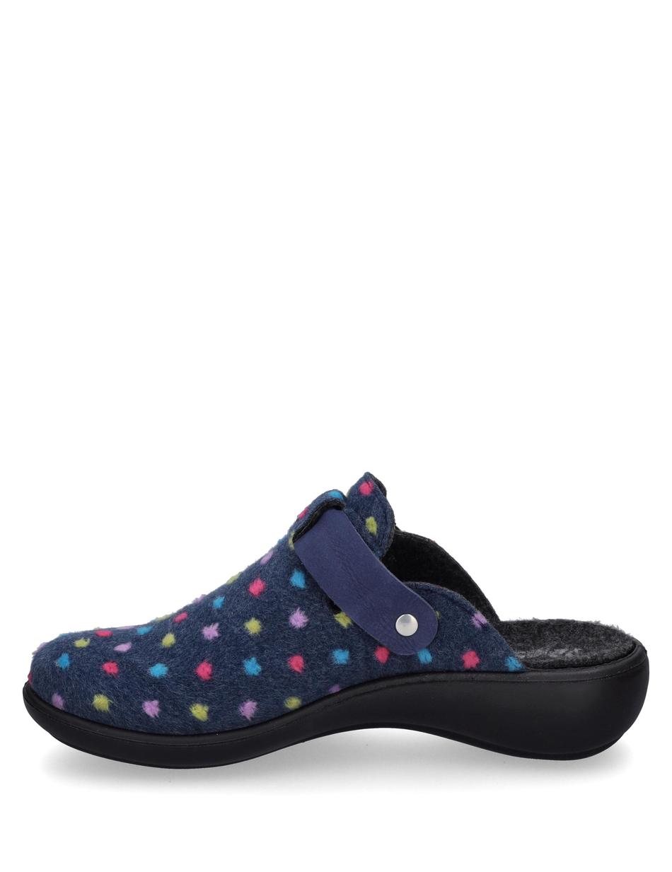Hausschuh Korsika 352, jeans-multi