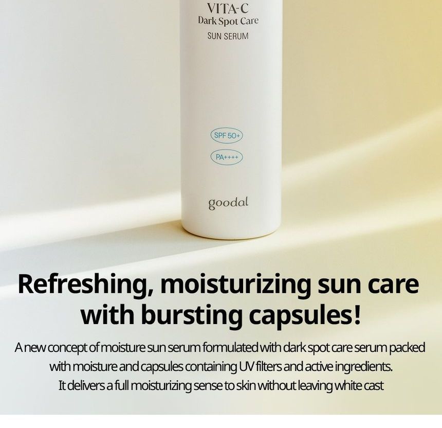 Goodal - Green Tangerine Vita C Dark Spot Care Sun Serum