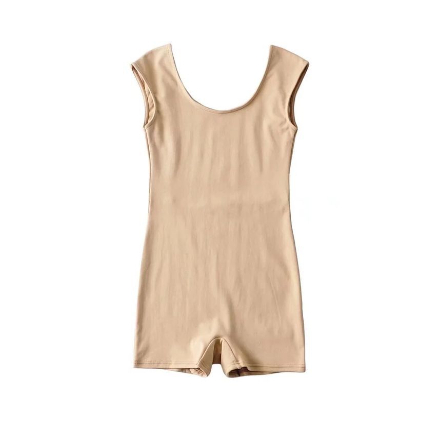 Floto - Effen romper met open rug