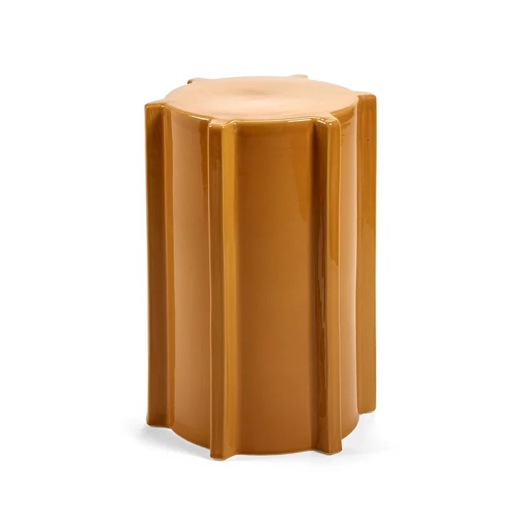 Serax - Pawn Beistelltisch, Ø 31,3 cm, ocker