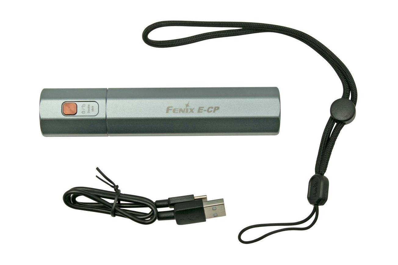 Fenix E-CP, blauw, EDC zaklamp en powerbank, 1600 lumen, 5000 mAh
