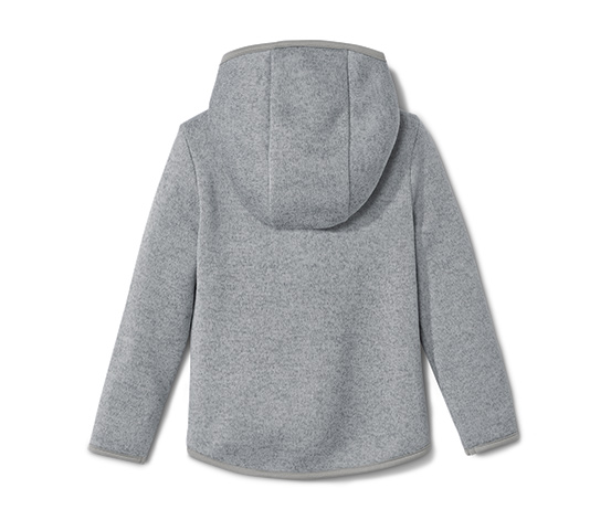 Kinder-Strickfleecejacke