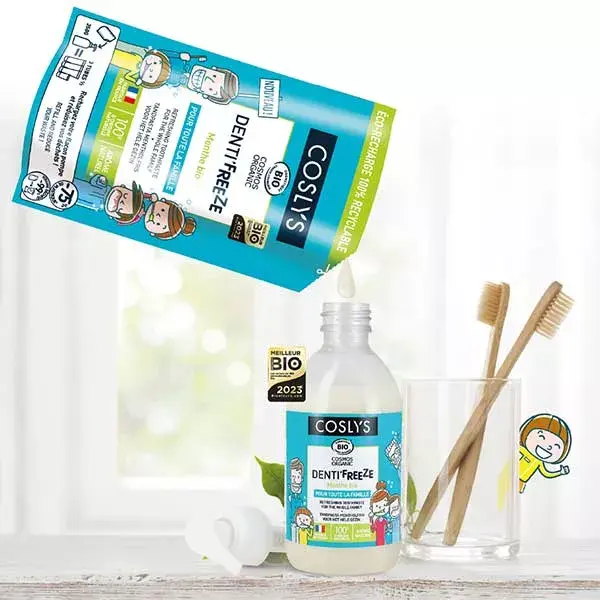 Coslys Denti'Freeze Família Eco-recarga 350g