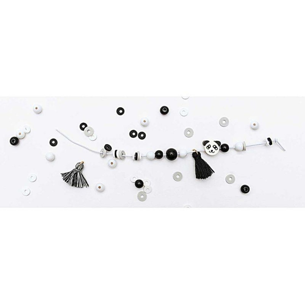 Kit bijou - bracelet noir et blanc