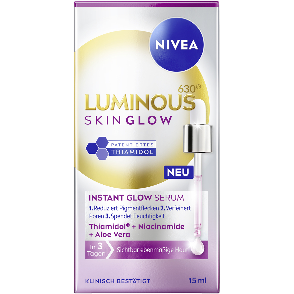 Nivea Luminous630 Serum<br>15 ml, Skin Glow Instant Glow