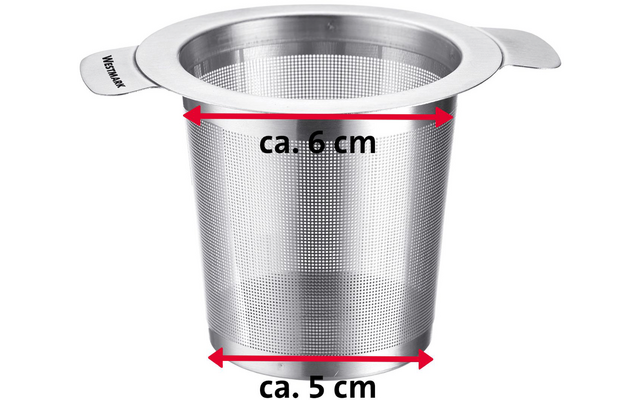 Westmark Teatime Tee Dauerfilter Edelstahl