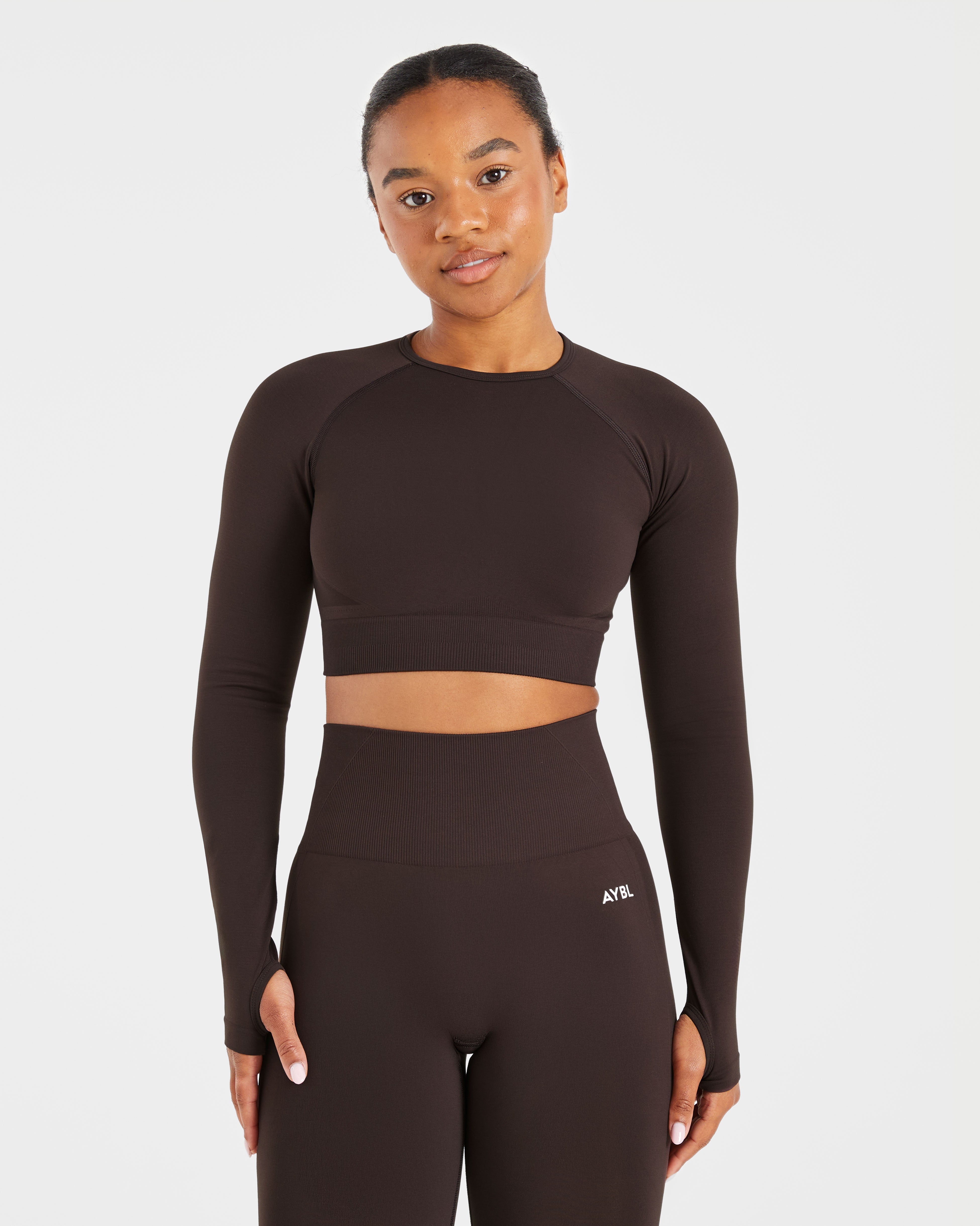 Empower Seamless Long Sleeve Crop Top