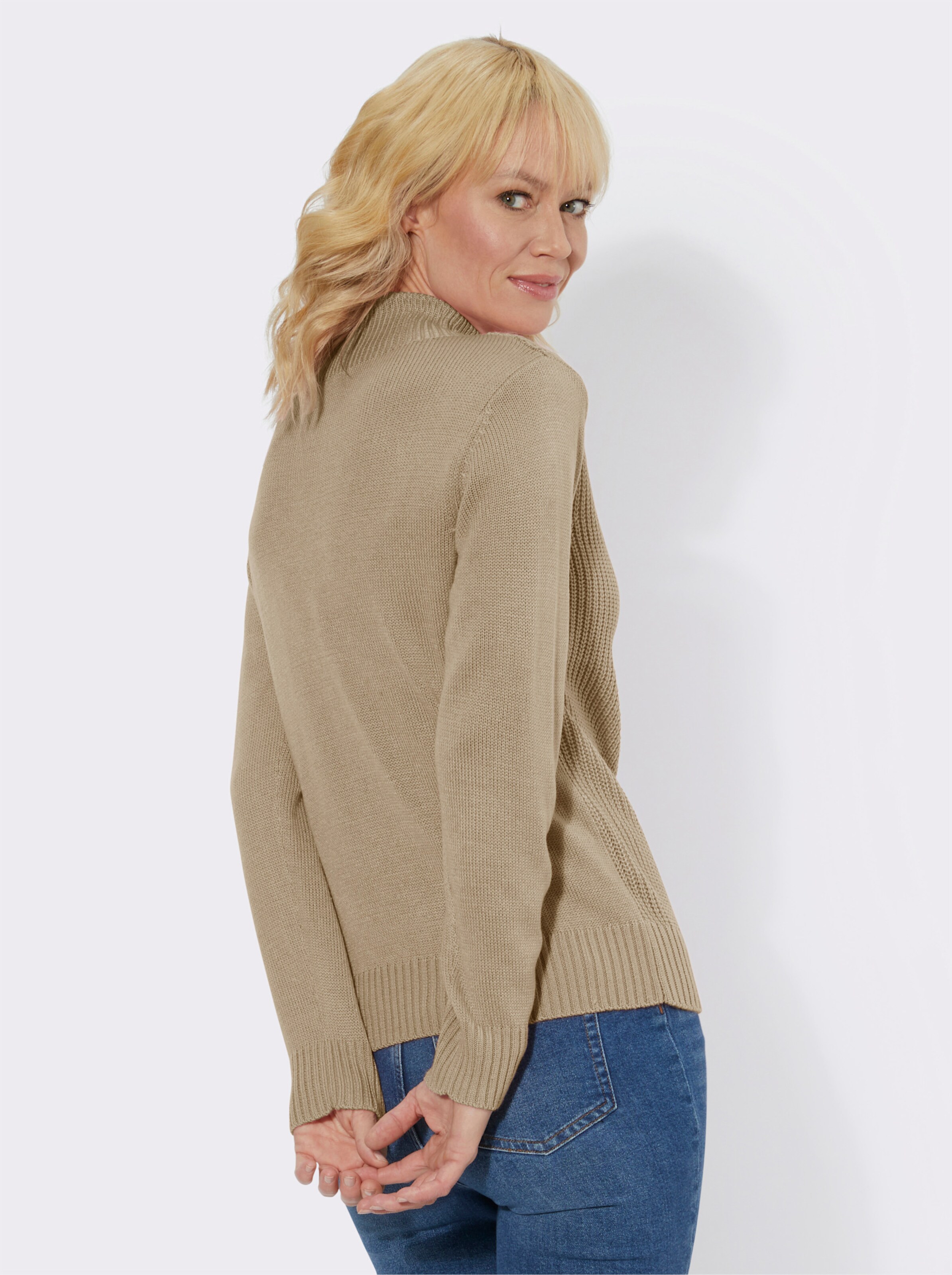 Langarm-Pullover