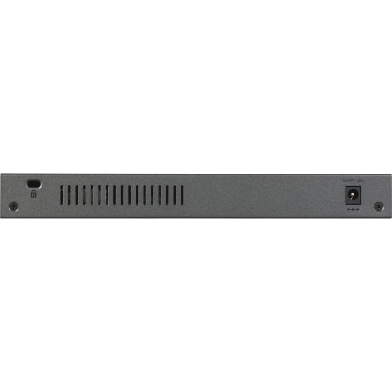 NETGEAR GS110TP Géré L2/L3/L4 Gigabit Ethernet (10/100/1000) Connexion Ethernet, supportant l'alimentation via ce port (PoE) Gris