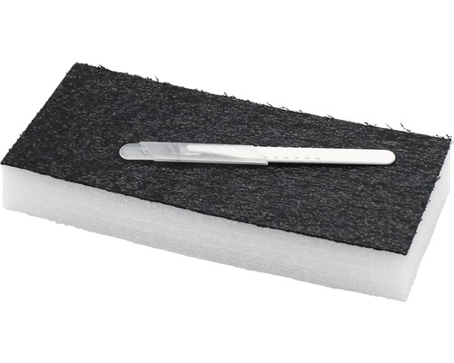 Module-inzetstuk WGB klein 113 x 38 x 268 mm zwart