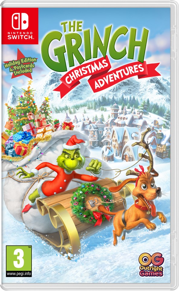 The Grinch: Christmas Adventures Incl. Postcard- Nintendo Switch
