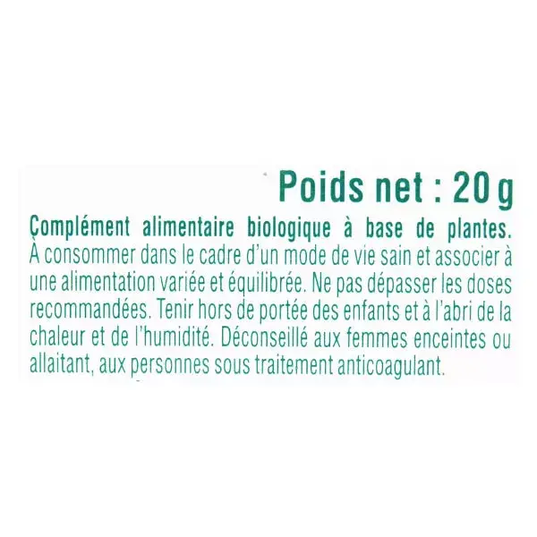 Biosens Cardio Bem-estar Orgânico 40 cápsulas vegetais