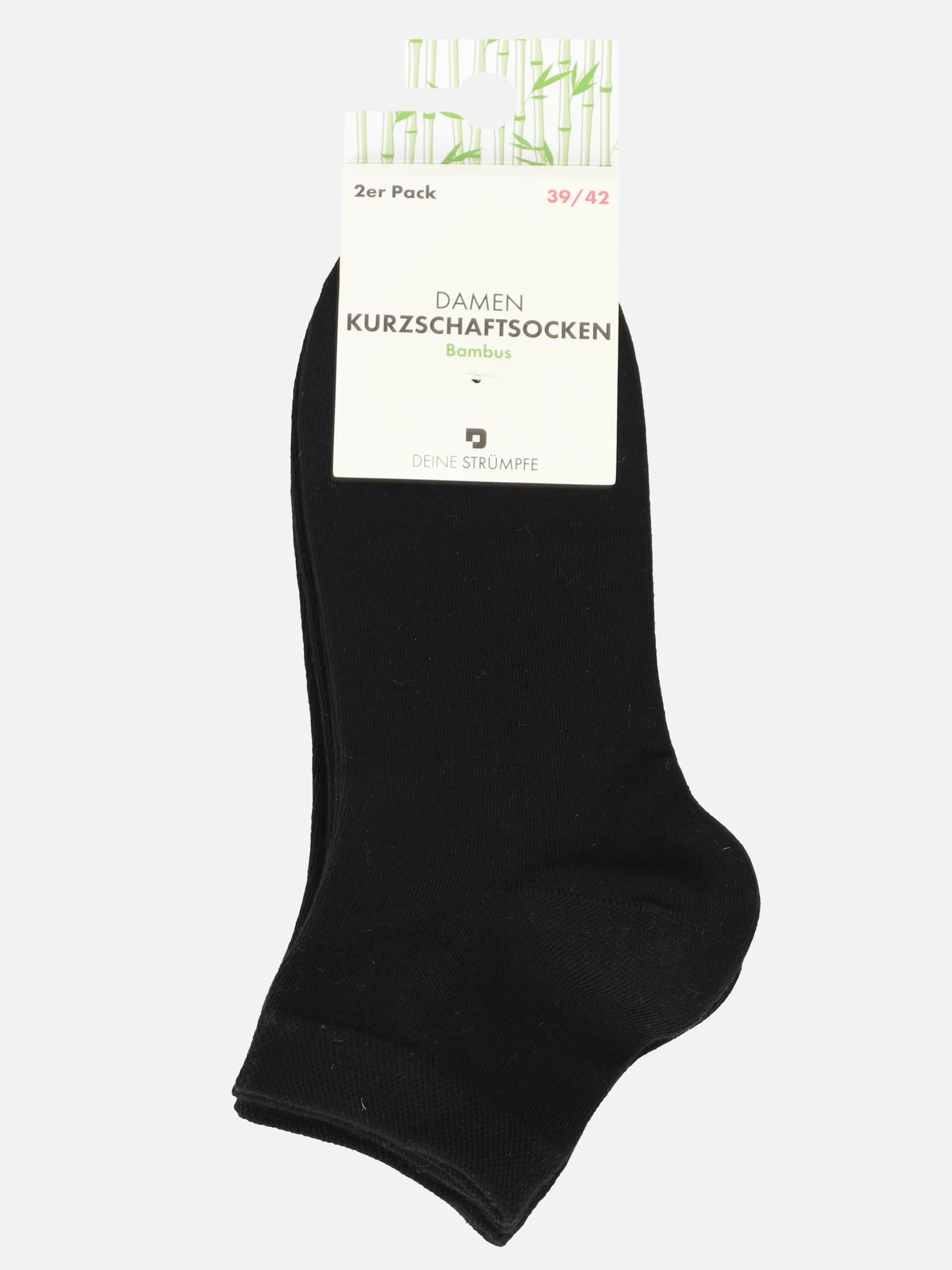 Damen Kurzschaftsocken Bambus im 2er Pack