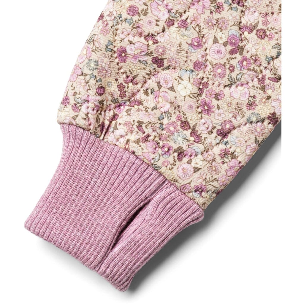 Wheat Thermo Jacket Thilde 9014 clam multi flowers