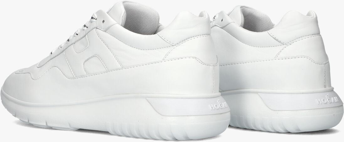 witte hogan lage sneakers interactive3 allacciato pelle