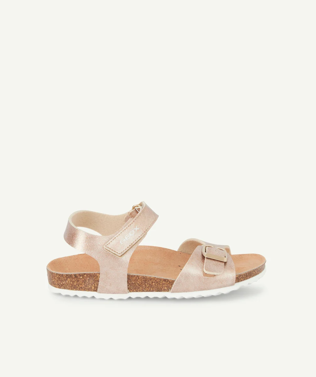 GEOXSANDALES ADRIEL FILLE ROSES PAILLETÉS
